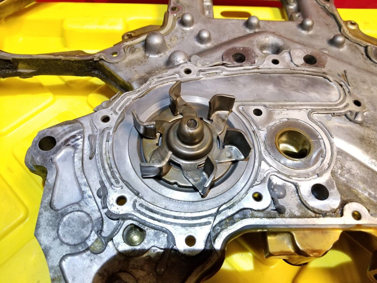 09-13 Infiniti G37 X Engine Rear Timing Cover Vq37vhr OEM ✅