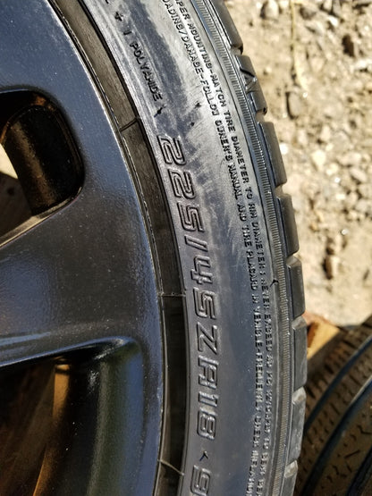 2013 Hyundai Genesis Wheel Rim W/ Tire Falken 225/45r18 4pcs OEM ✅