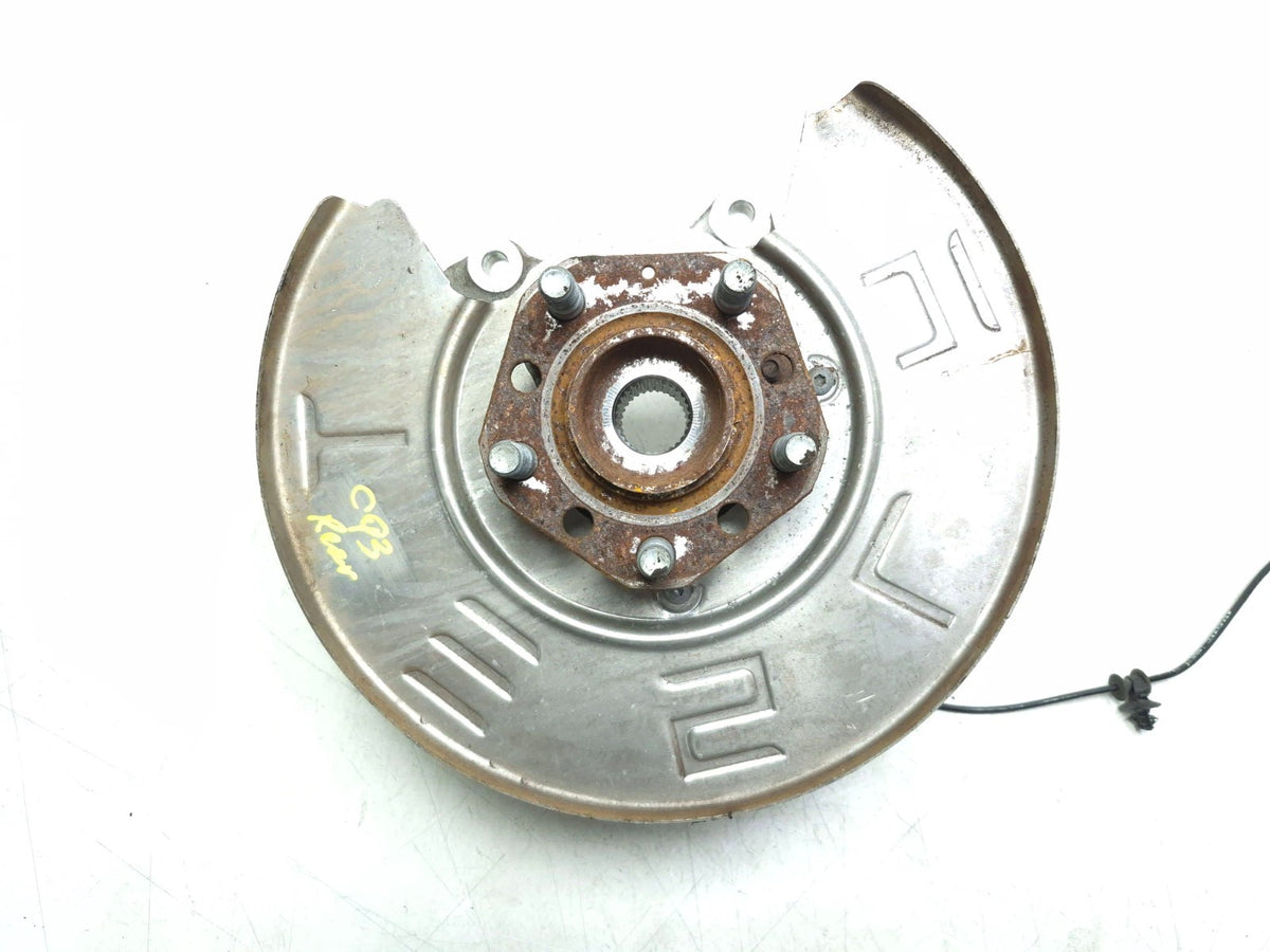 2021 Tesla Model 3 Rear Spindle Knuckle Wheel Hub Passenger Side Right OEM