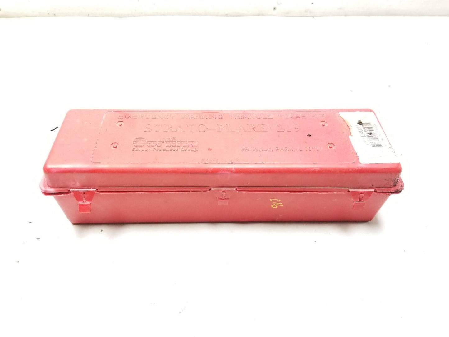 10- 13 Ford Transit Connect Emergency Warnig Triangle Flare Kit OEM ✅