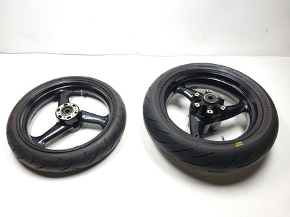 02-06 Ducati Monster M600 620 Front & Rear Wheel R17 Pair OEM