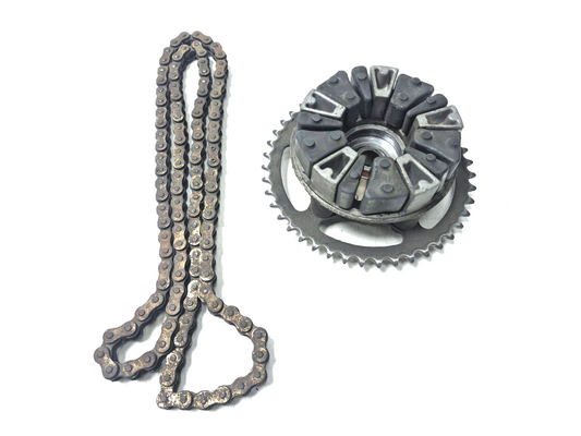 2012 Honda Nc700x Rear Wheel Hub & Sprocket With Drive Chain OEM