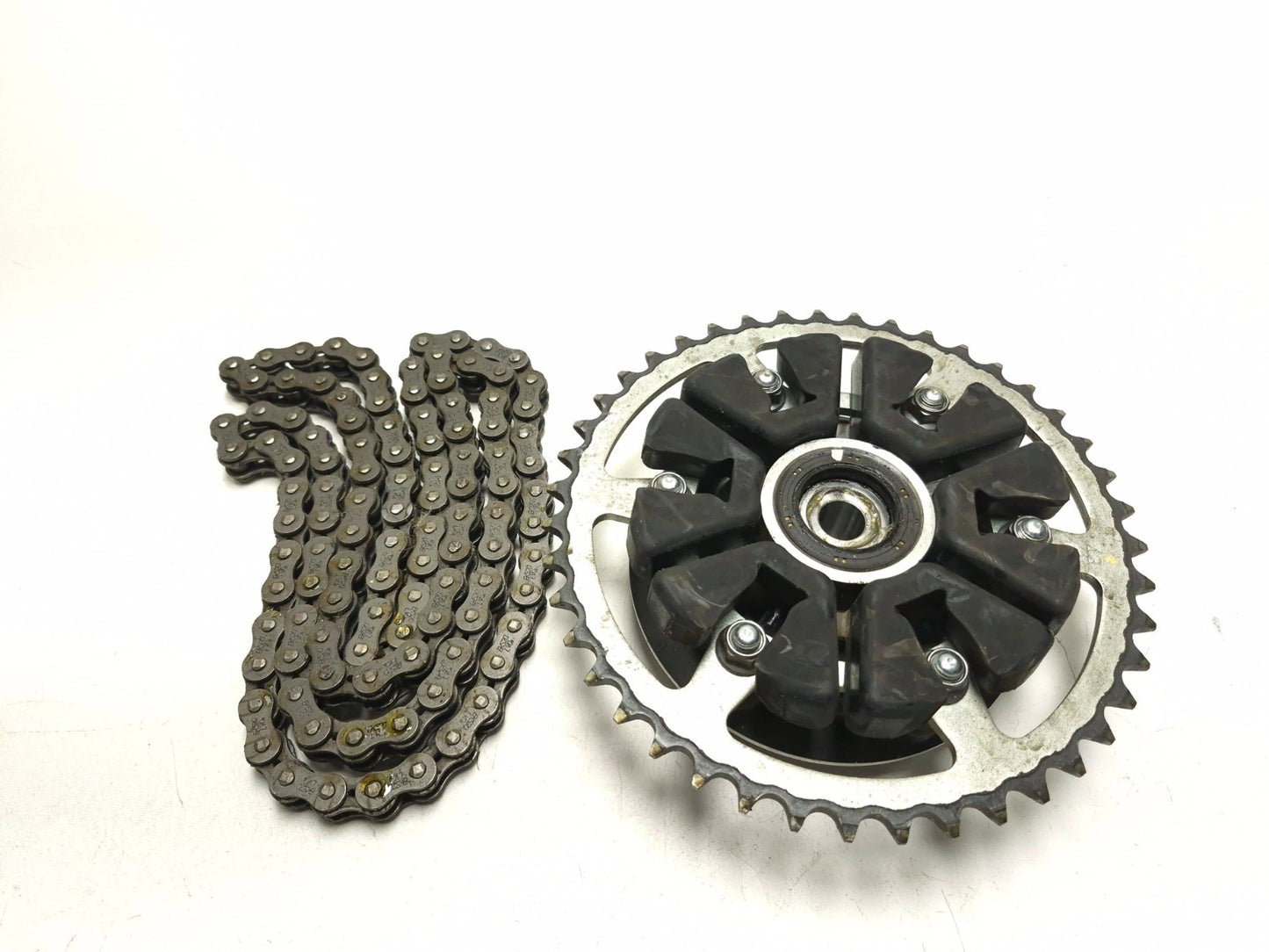 2025 Kawasaki Ninja Ex 500 Rear Sprocket W/drive Chain OEM