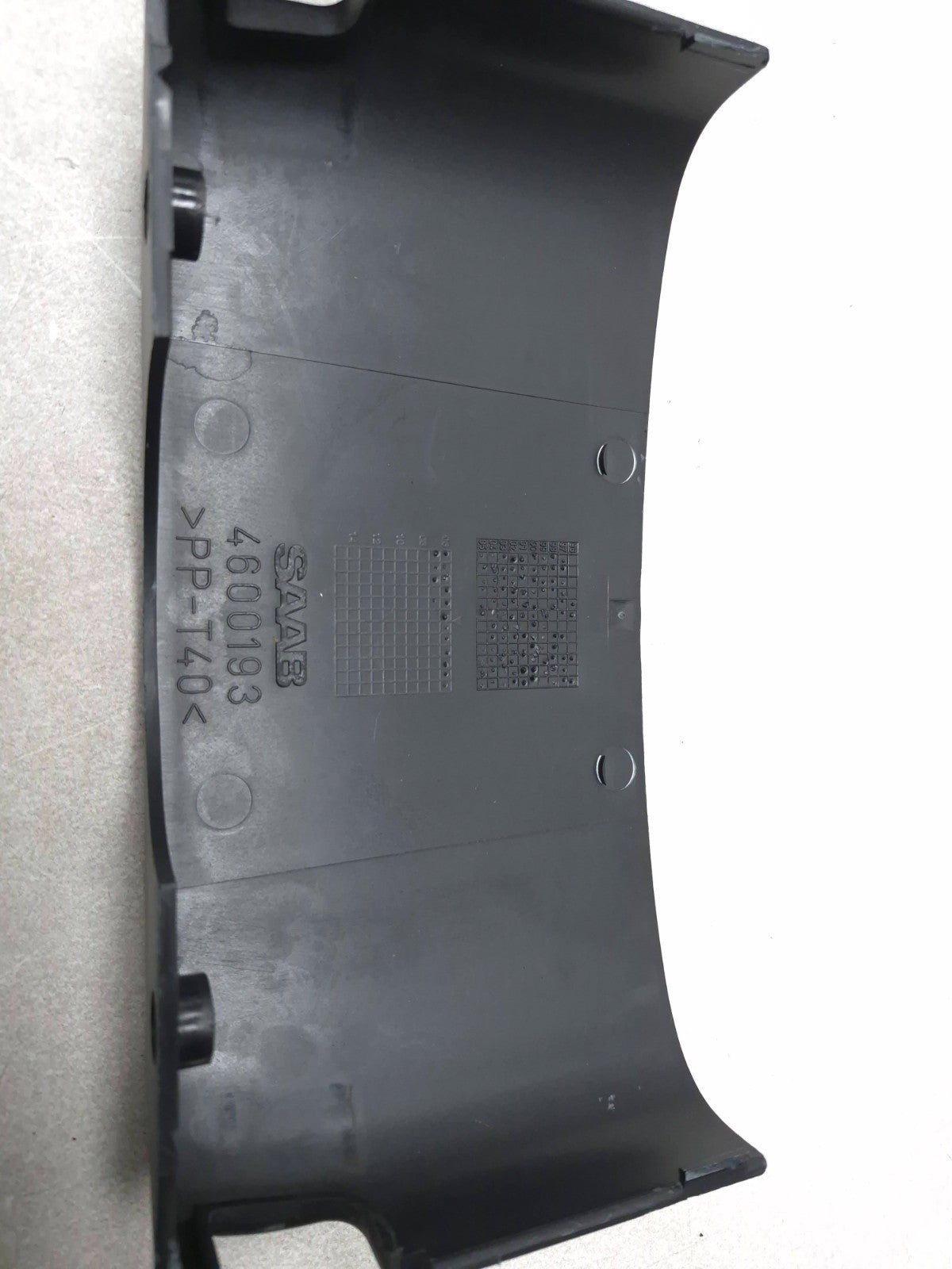 2007 Saab 9-5 Aero Steering Column Cover Trim Upper & Lower OEM