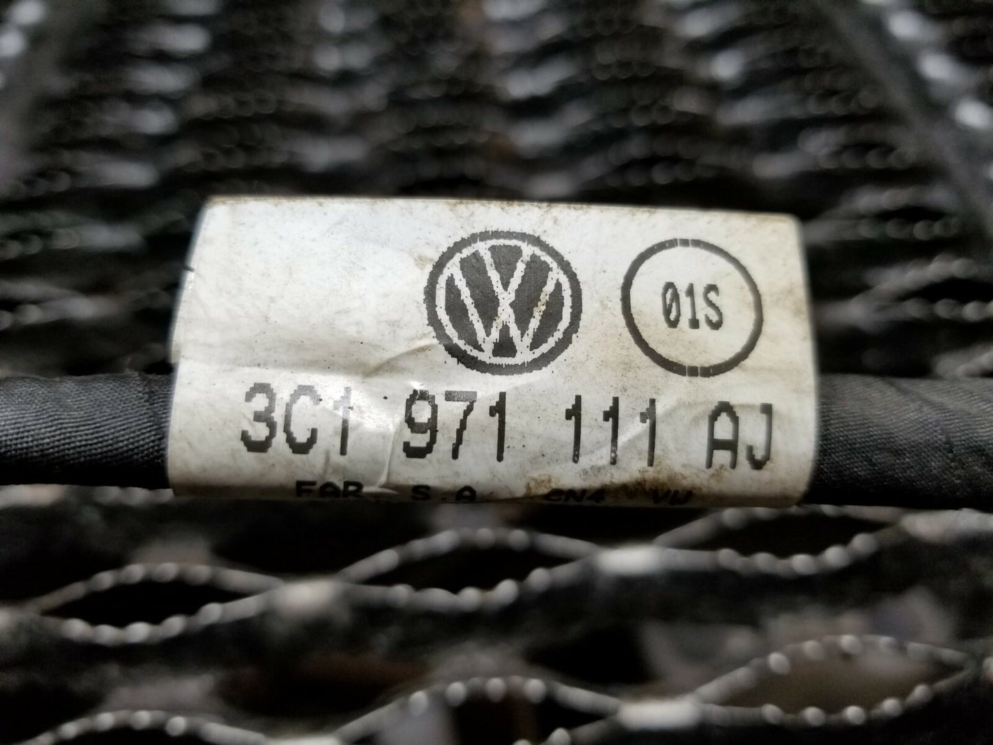 2016 Volkswagen Cc Steering Gear Rack Wiring Harness OEM