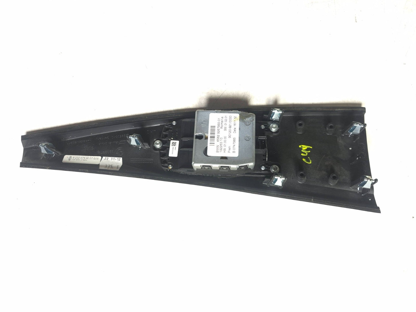 2013 BMW 328i F30 Cic Nav Idrive Navigation Controller Knob & Trim OEM