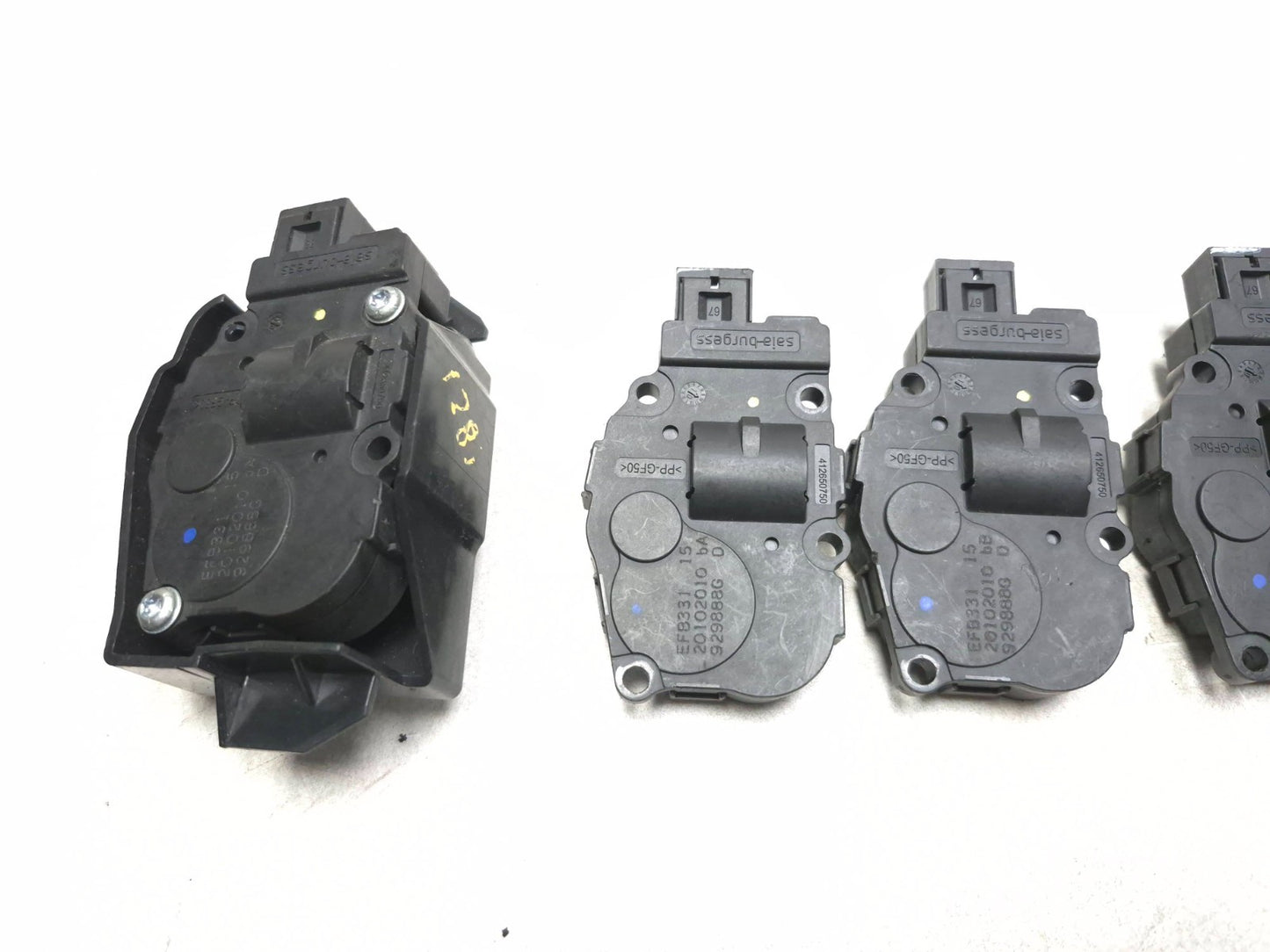 2008 BMW 128i HVAC Heater Flap Vent Motor Actuator 6pcs OEM