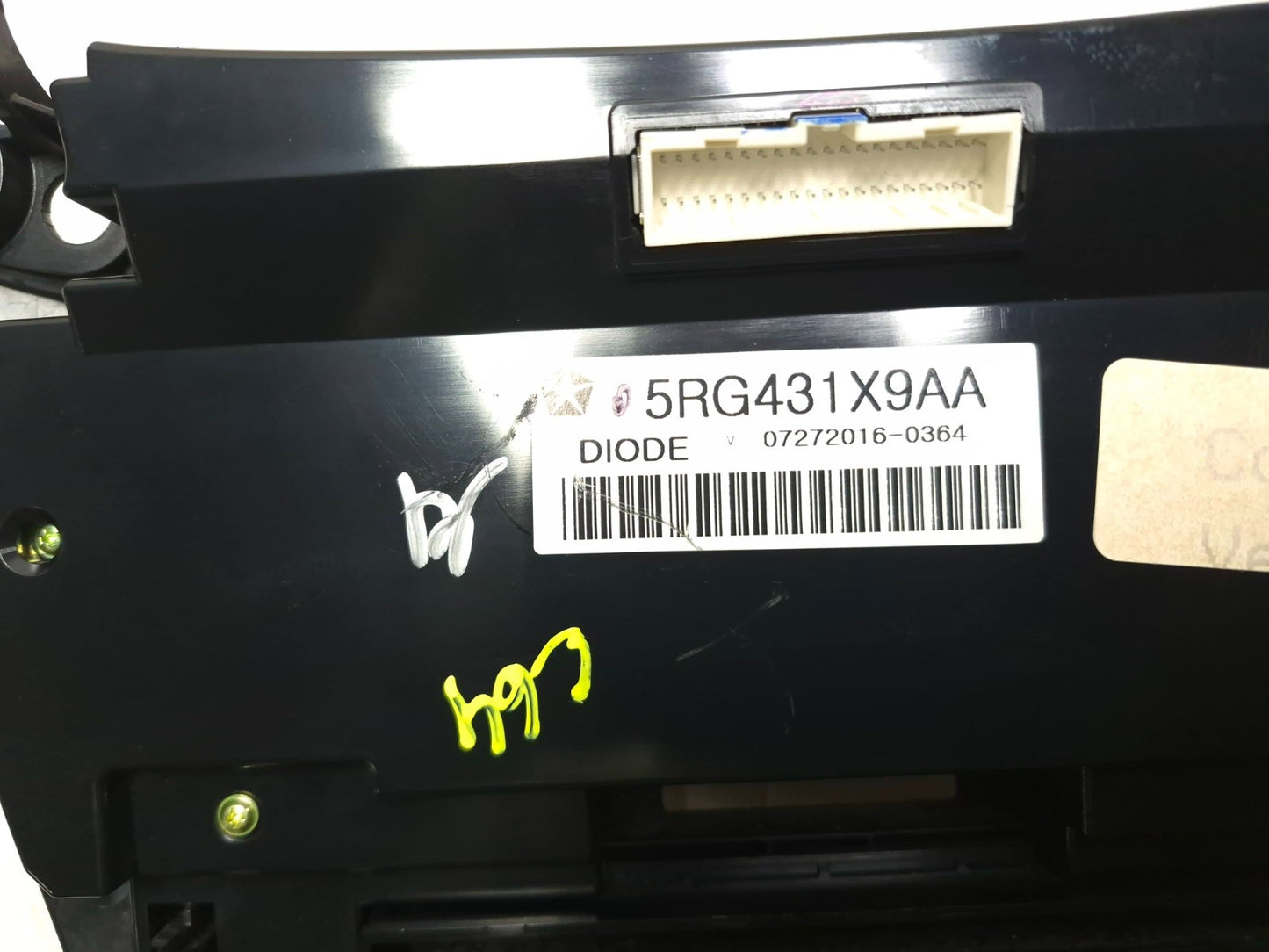 2017 Dodge Journey Temperature Control AC Front Dash 8.4" Touch Screen OEM
