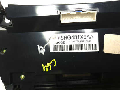 2017 Dodge Journey Temperature Control AC Front Dash 8.4" Touch Screen OEM