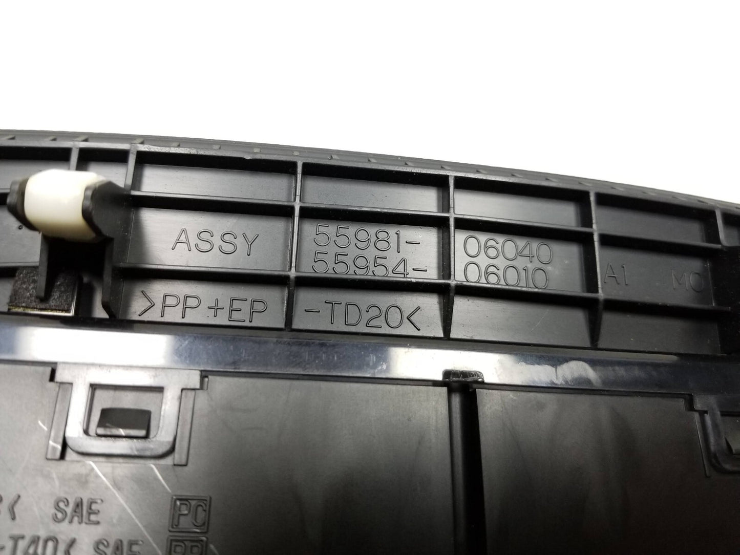 2007-2011 Toyota Camry Dash Defrost Vent Windshield Trim Pad OEM