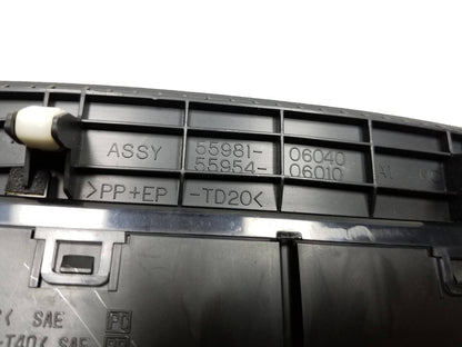 2007-2011 Toyota Camry Dash Defrost Vent Windshield Trim Pad OEM