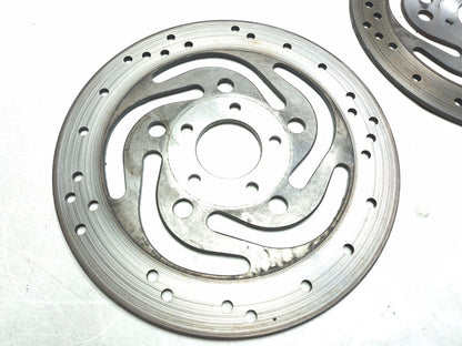 2004 Harley-davidson Sportster Xl883  Brake Rotor Disc Front & Rear Pair OEM