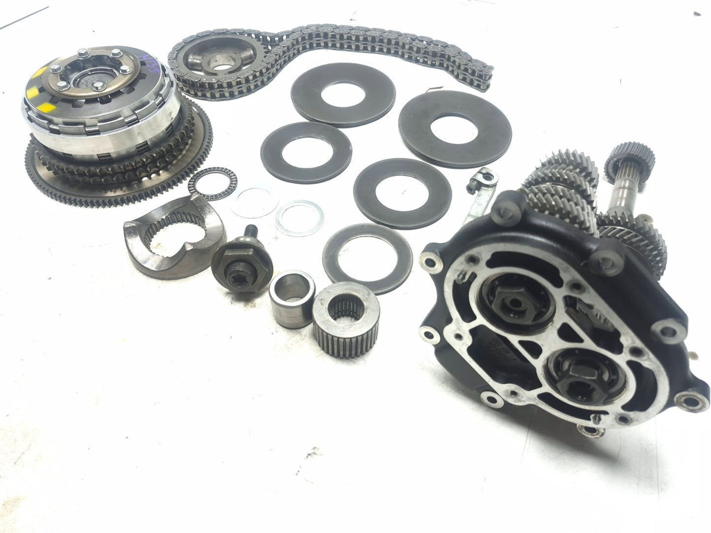 2016 Harley Davidson Dyna Street Bob Fxdb 6 Speed Transmission & Clutch OEM