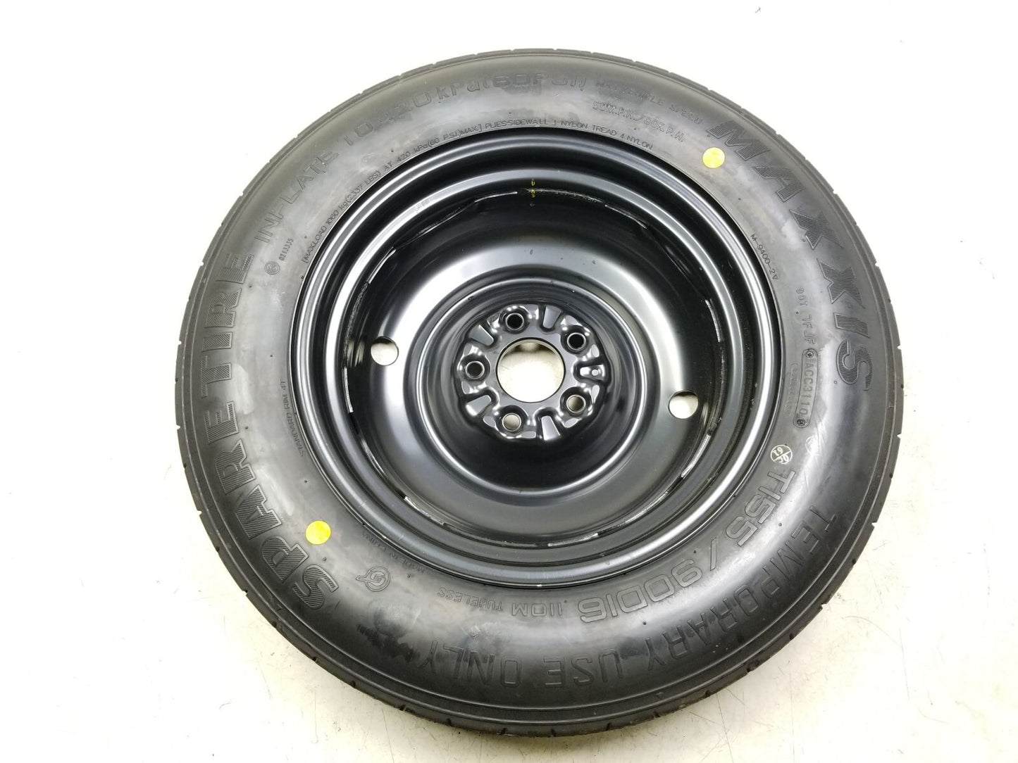 2011 - 2016 Kia Sportage Spare Tire T155/90d16 OEM