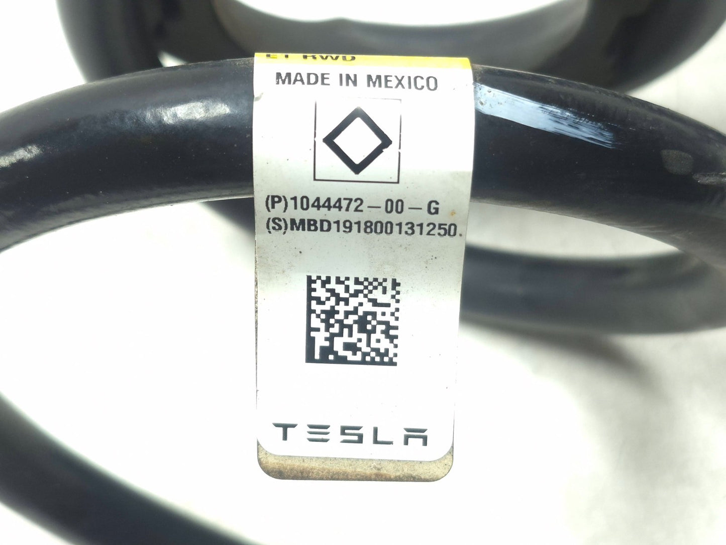 2019 Tesla Model 3 Rear Coil Spring Pair OEM