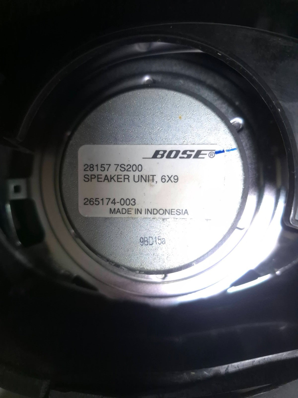 2010 Nissan Maxima Trunk & Door Speaker Set 9pcs OEM