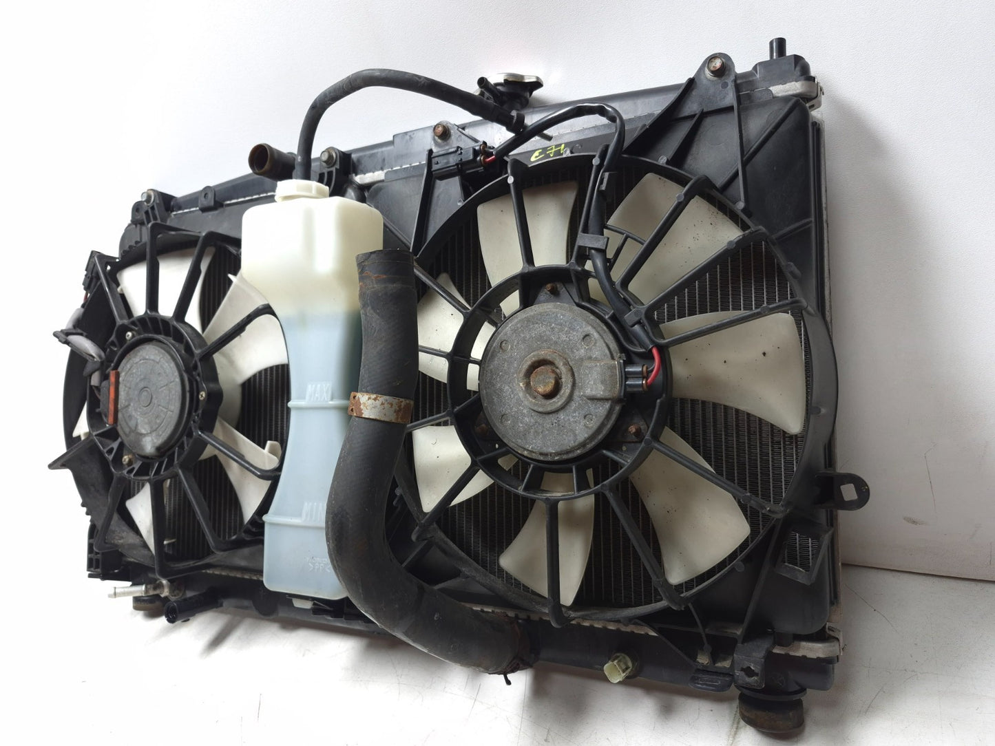 2012 Honda Cr-z Radiator & Cooling Fan Shroud Assembly OEM