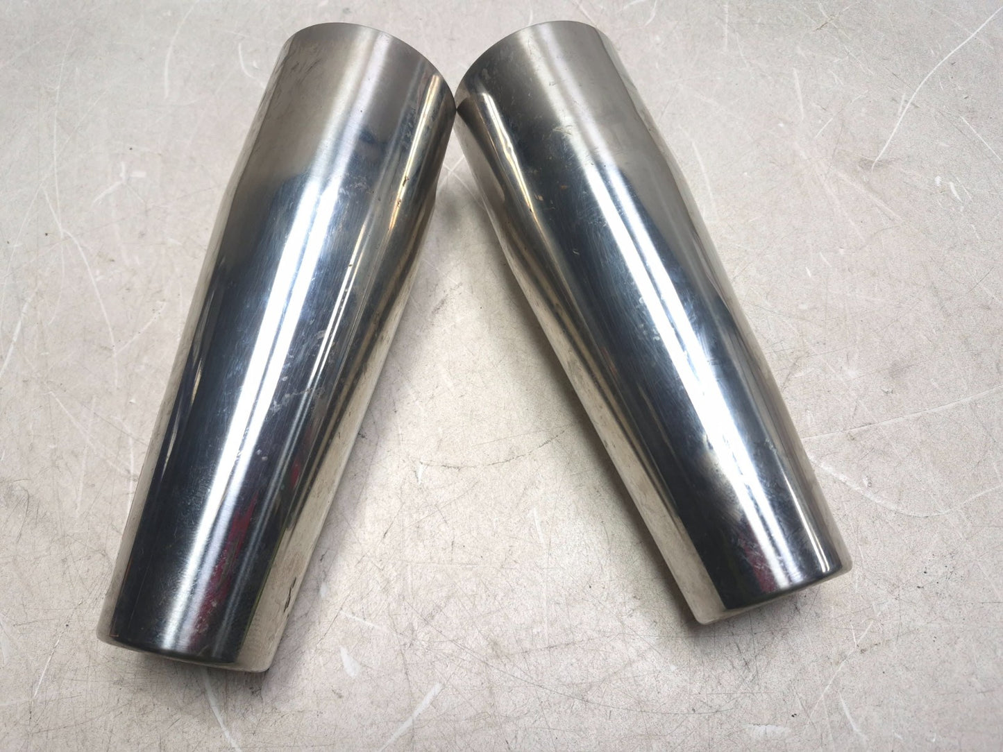2005 Suzuki C50 Boulevard Front Fork Cover Pair OEM