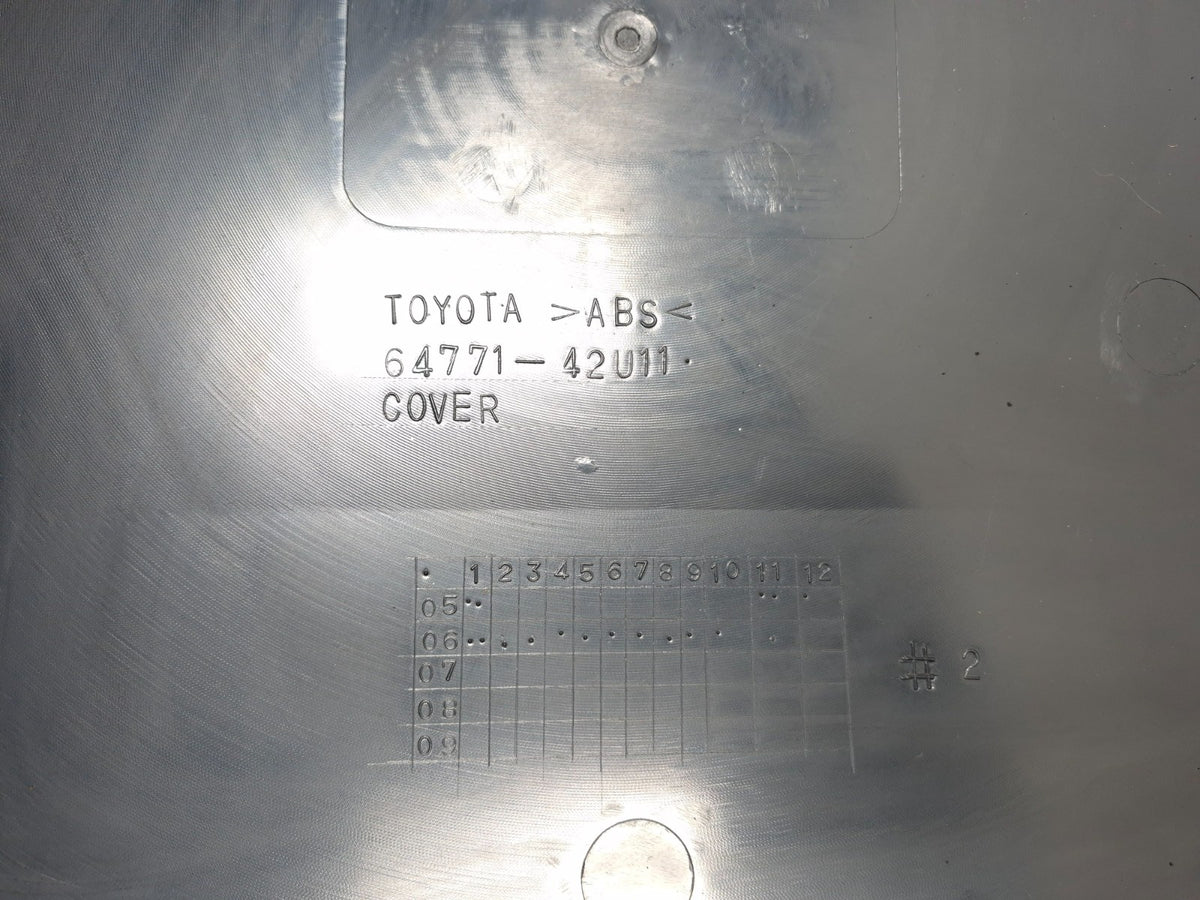 2006-2012 Toyota Rav4 Hard Shell Rear Spare Tire Cover OEM