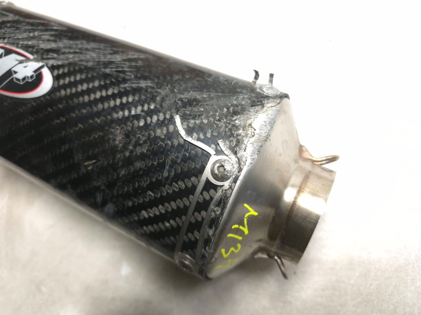 2025 Kawasaki Ninja Ex 500 M4 Carbon Fiber Muffler OEM