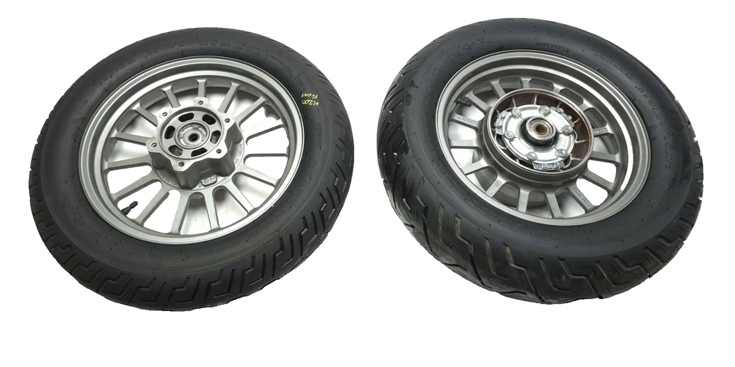 2013 Suzuki Vl800 Boulevard C50 Wheel Rim W/ Tire Front & Rear Pair R15 R16 OEM