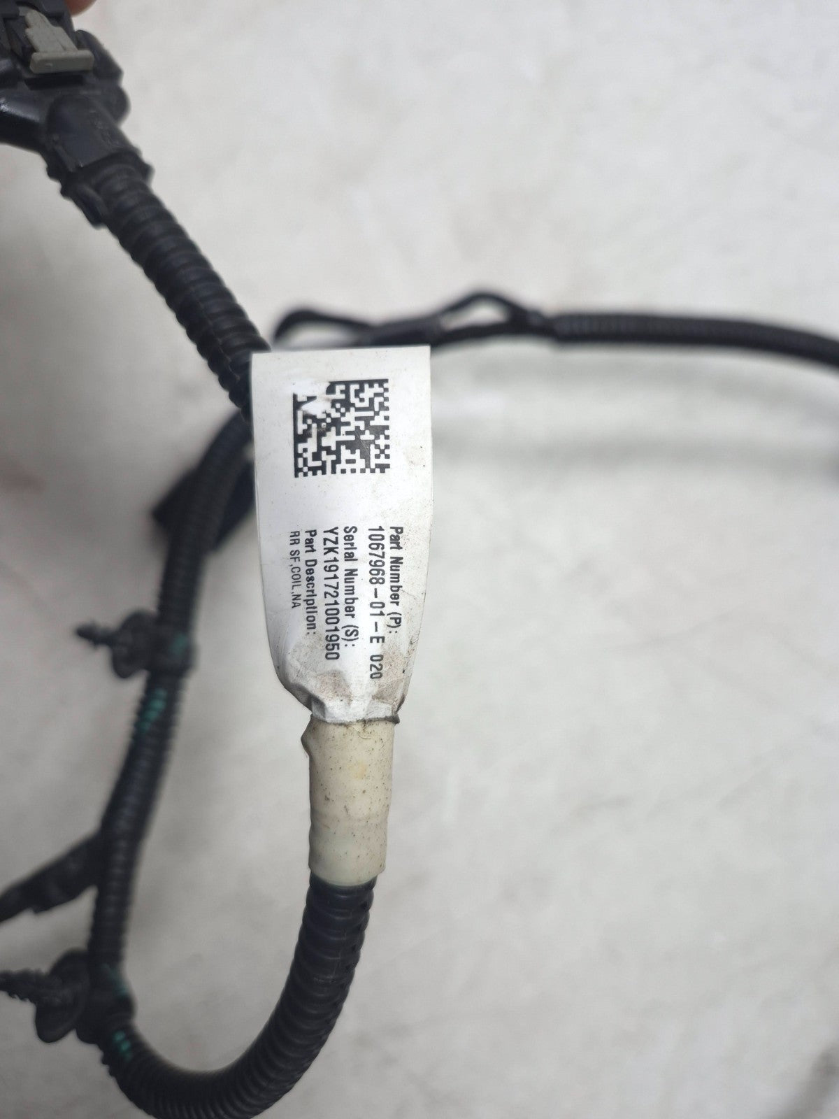2019 Tesla Model 3 Rear Subframe Cradle Wiring Harness OEM
