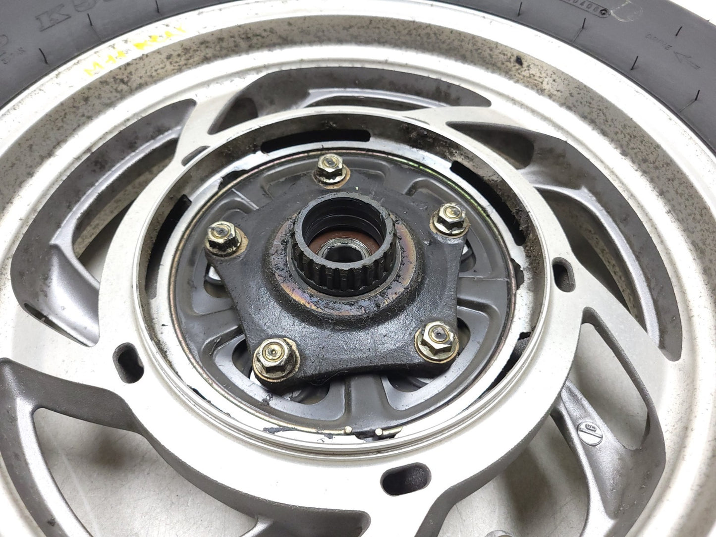 1989-1998 Honda Pc800 Pacific Coast Wheel Rim W/ Tire Front & Rear OEM