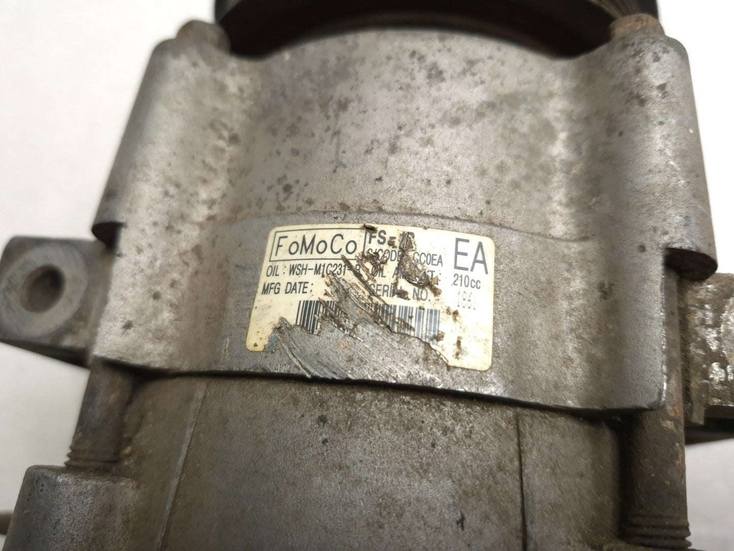 2007 2008 Lincoln Town Car A/c Compressor 19d629-cc0ea 4.6l OEM 65k