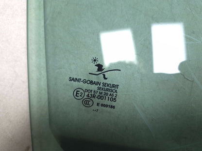 2007 Saab 9-5 Aero Rear Passenger Window Glass OEM