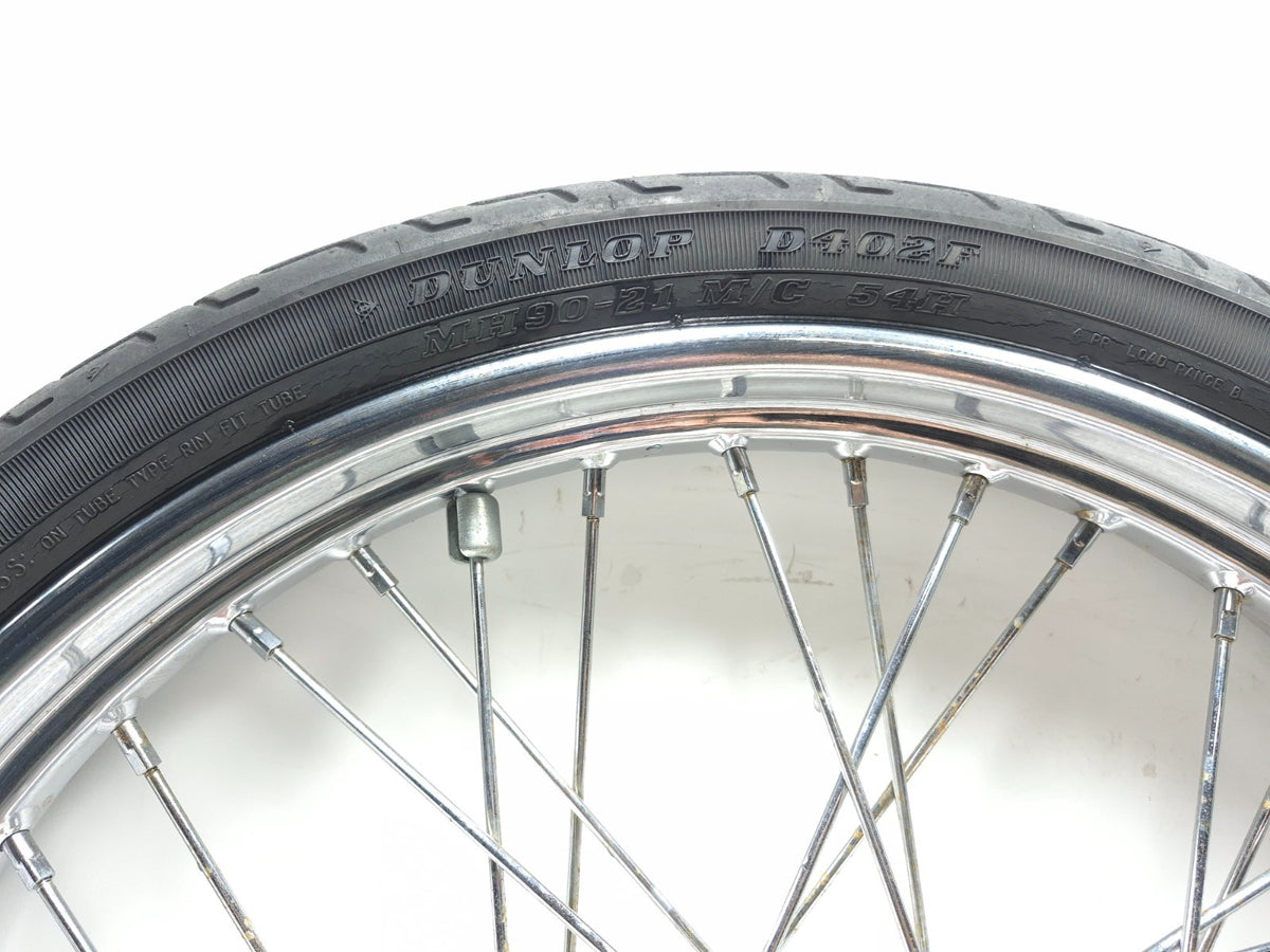 2006 Harley Sportster Xl1200c Xl883c Wheel Rim W/ Tire Front & Rear R16 R21 OEM
