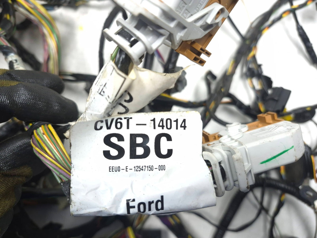 2013 Ford Focus St Interior Body Wire Harness W/fuse Box Cv6t-14014-sbc OEM