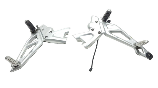 2017 - 2020 BMW G310r Left & Right Foot Peg W/ Mount Plate  OEM