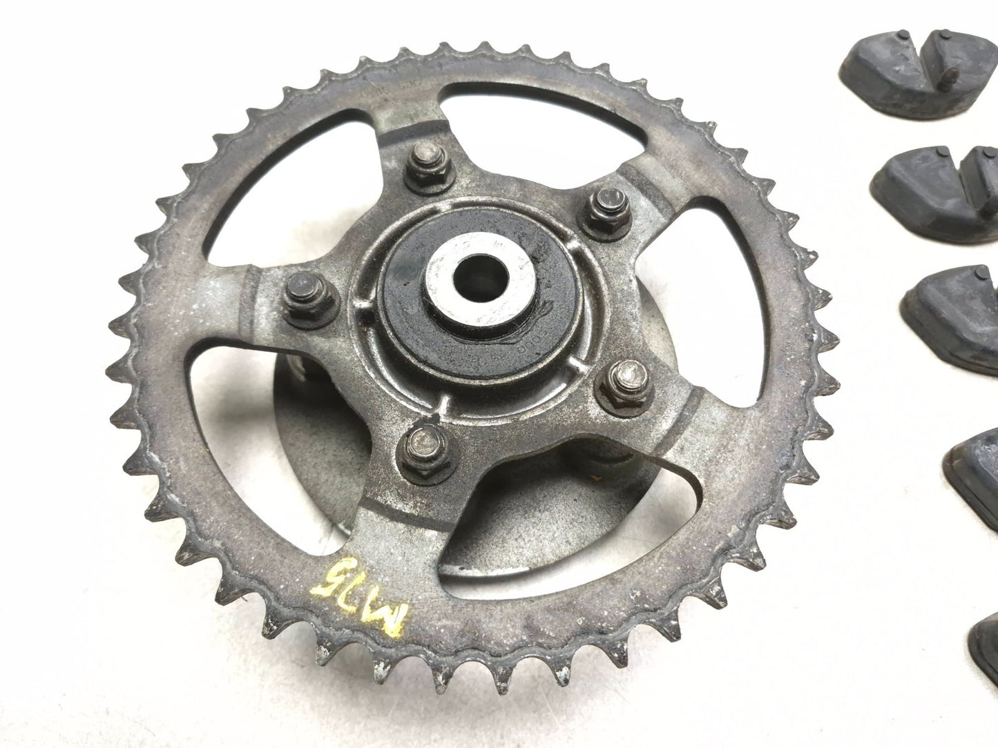 2001 Suzuki Gsx 750f Katana Rear Sprocket Assembly & Drive Chain OEM