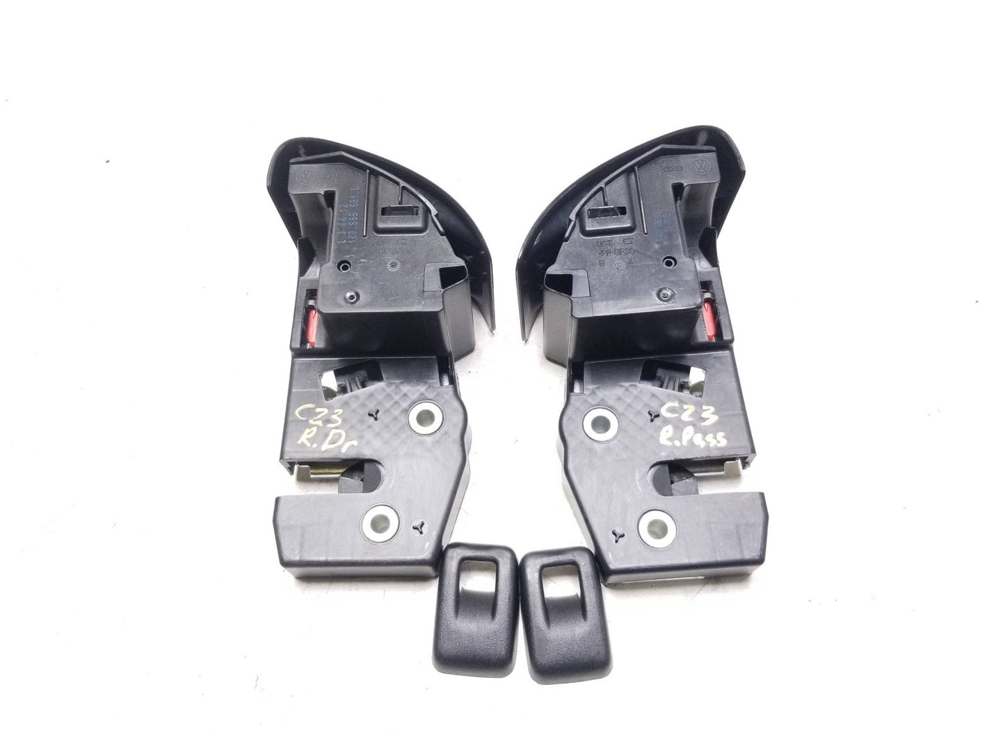 2006 - 2014 VW Golf GTI Rear Seat Lock Set 2 OEM
