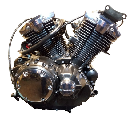 2007 Yamaha Xvs1300 Engine V Star 1300 9.623 Miles
