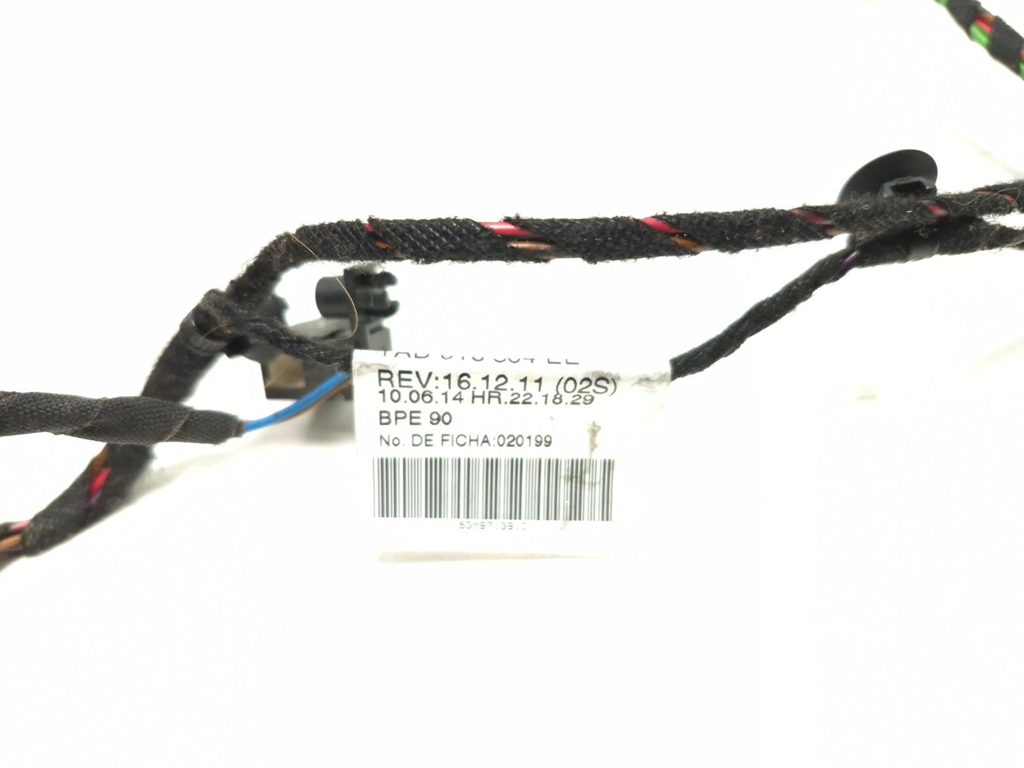 2015 Volkswagen Golf Front Driver Seat Wire Harness 5gm971391 OEM