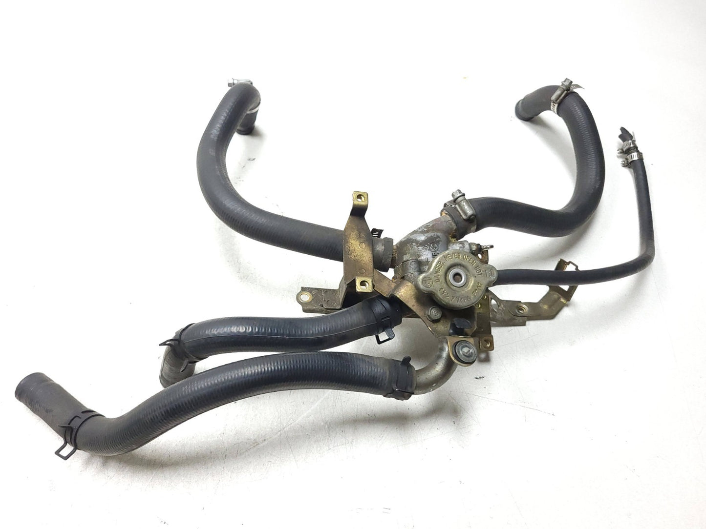 1987 1988 Honda Cbr1000f Thermostat & Hosing  OEM