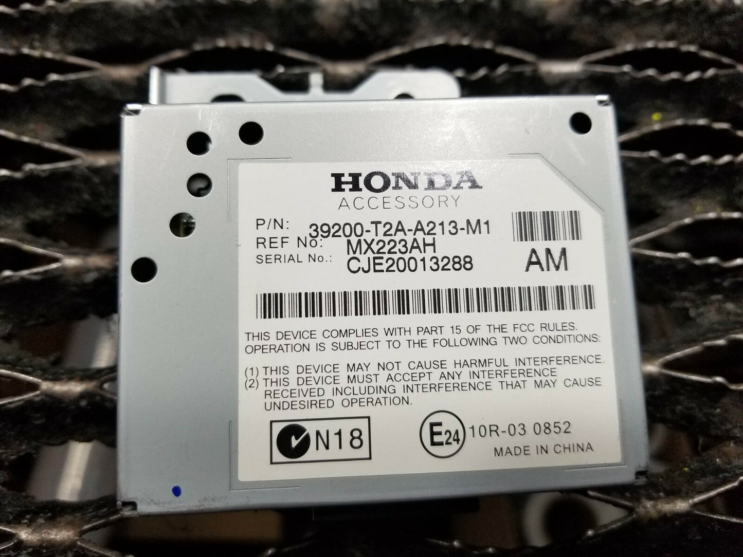 13 14 15 Honda Accord 2.4l Antenna Control Module 39200-t2a-a213 OEM