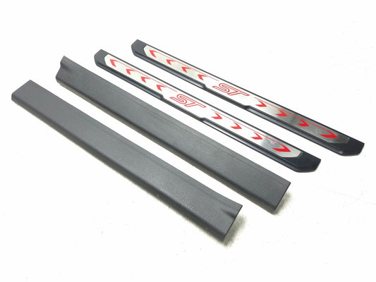 2013 Ford Focus Front Door Sill Scuff Plate Left & Right 4 Pcs OEM