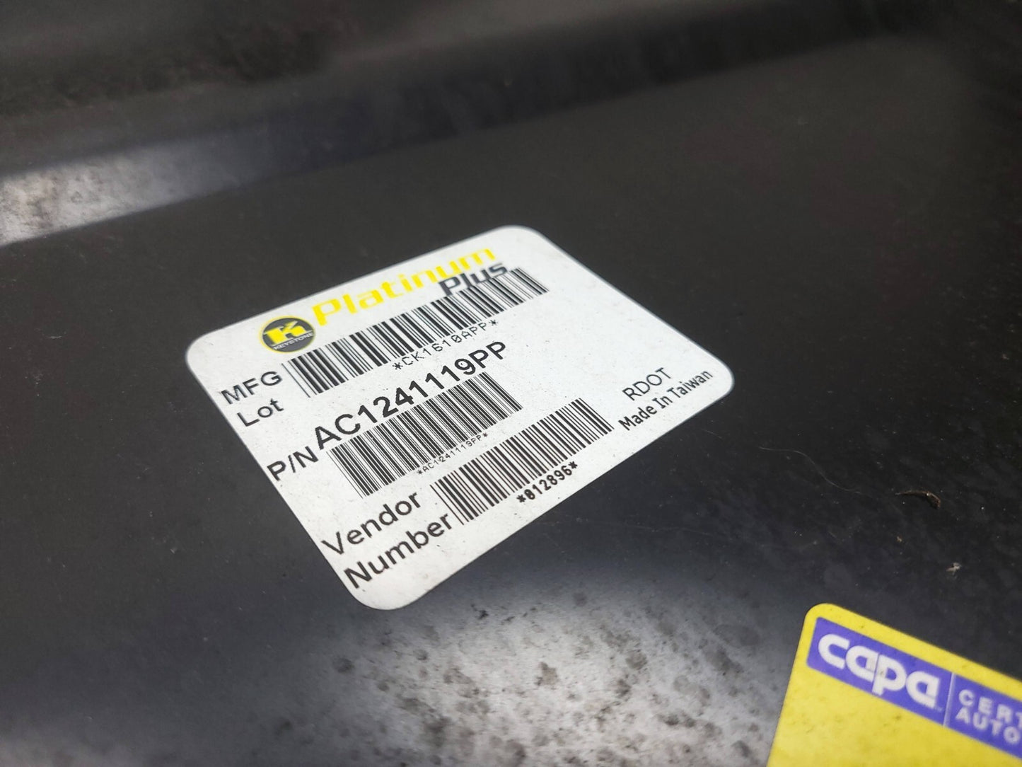 2007 - 2013 Acura Mdx Fender Front Right *local Pickup Only* Aftermarket