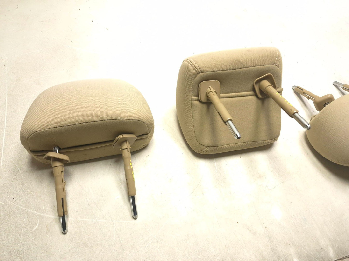 2012 Hyundai Sonata Rear Seat Headrest 3pcs OEM