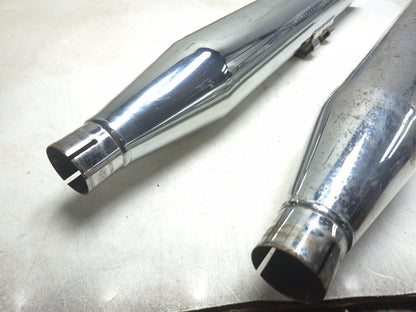 2001 Kawasaki Vulcan 1500 Vn1500 Classic Exhaust Muffler Left & Right Pair OEM