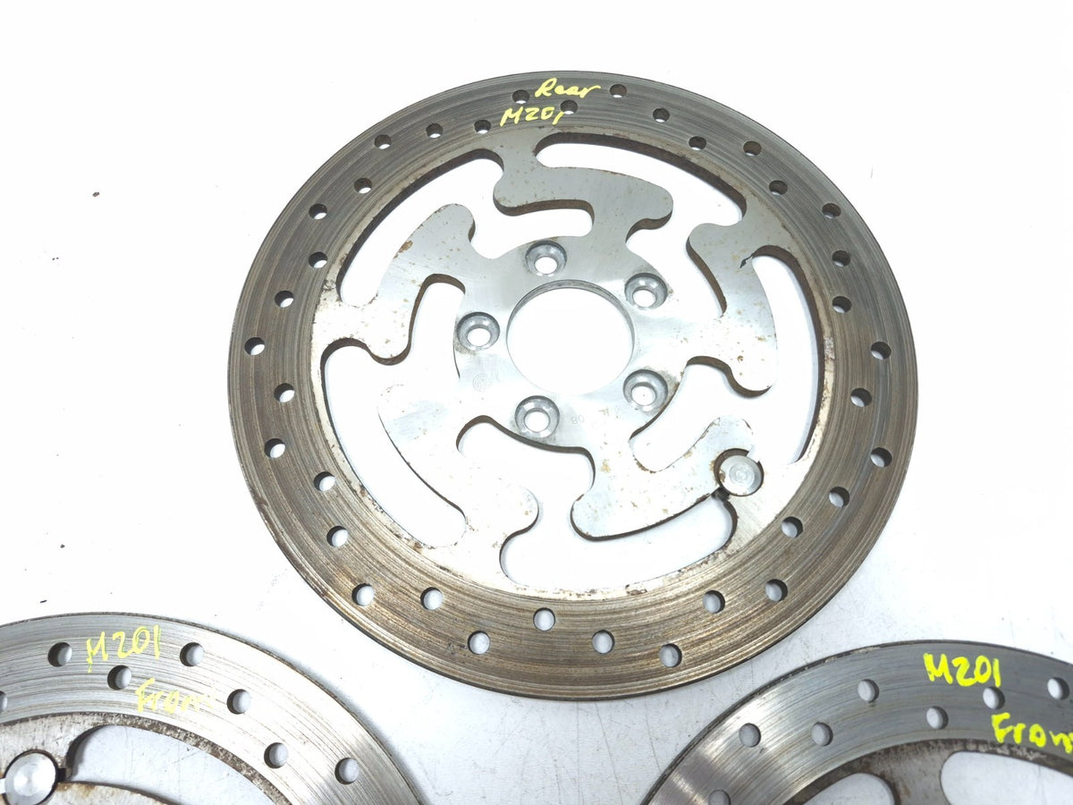 2008 Harley Davidson Touring Electra Glide Brake Rotor Disc Front & Rear OEM