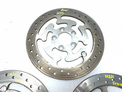 2008 Harley Davidson Touring Electra Glide Brake Rotor Disc Front & Rear OEM