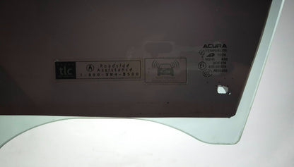 2008 Acura Tl Type-s Front Door Window Glass Driver Side 73350-sep-a20 OEM