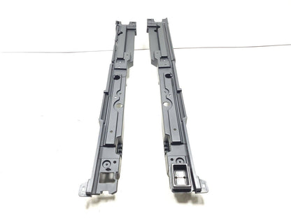 07-13 BMW X5 E70 Trunk Floor Rail Guide Panel Pair OEM