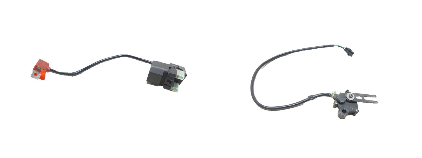 2012 Kawasaki Versys Le650c Starter Relay & Kickstand Sensor 2 Pcs OEM