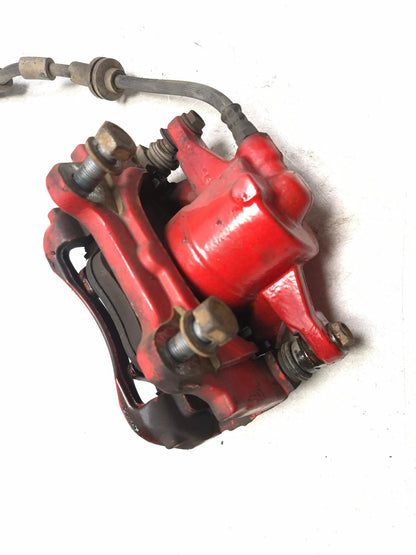 2013 Fiat 500 Turbo Front Brake Caliper Red OEM