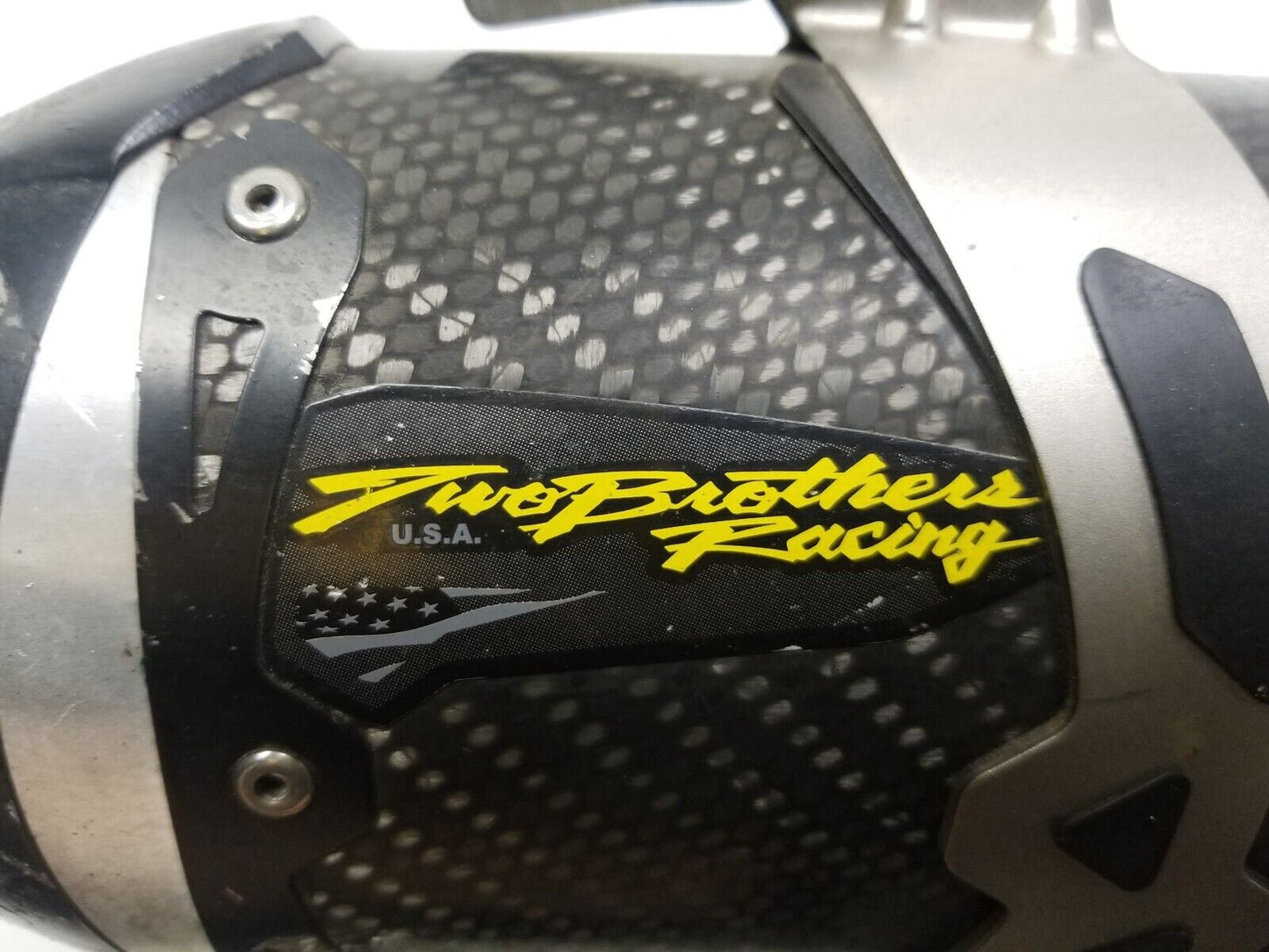 2008-2016 Yamaha R6 Exhaust Yzfr6 Two Brothers Racing 1-r Slip-on Carbon Fiber