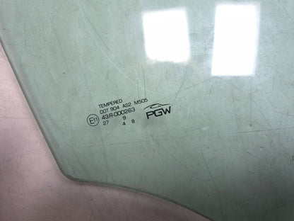 2008 BMW X6 E71 Door Window Glass Front Passenger Side Right OEM